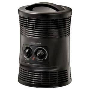 Honeywell 360 Surround Indoor Heater Black 1500W HHF360B for Home or Office for $34