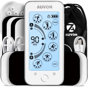 Auvon TENS Unit Muscle Stimulator for $20