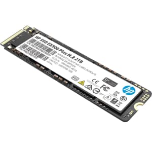 HP EX900 Plus 2TB NVMe PCIe M.2 Interface SSD for $108