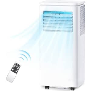 8,000-BTU Portable Air Conditioner w/ Remote for $201