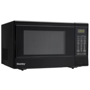 Danby DMW14SA1BDB 1,100 Watts 1.4 Cu.Ft. Countertop Microwave with Push-Button Door|10 Power for $137 Danby DMW14SA1BDB 1,100 Watts 1.4 Cu.Ft. Countertop Microwave with Push-Button Door|10 Power for $137