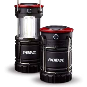 Eveready 360 LED Camping Lantern 2-Pack for $22