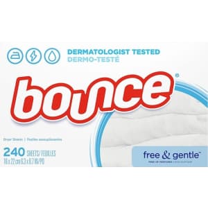 Best of Grocery & Household at Woot. We've pictured the Bounce Bounce Free & Gentle Dryer Sheets 240-Count for $6.50 ($3 low.)