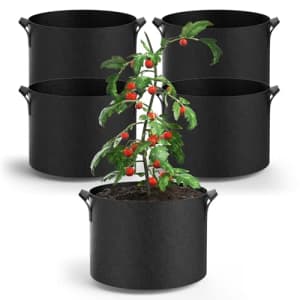 10-Gallon Grow Bag 5-Pack for $10 10-Gallon Grow Bag 5-Pack for $10