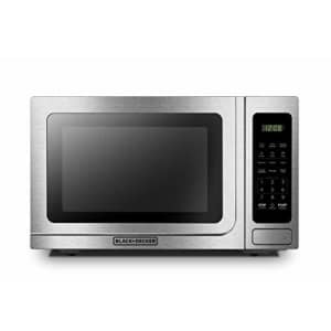 Black + Decker BLACK+DECKER EM036AB14 Digital Microwave Oven with Turntable Push-Button Door,Child Safety for $140