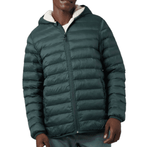 32 Degrees Men's Hooded Sherpa-Lined Jacket for $15