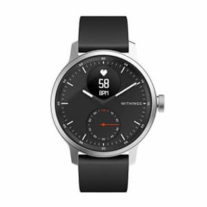 Withings ScanWatch - Hybrid Smartwatch with ECG, Heart Rate Sensor and Oximeter (Black, 42mm) for $447