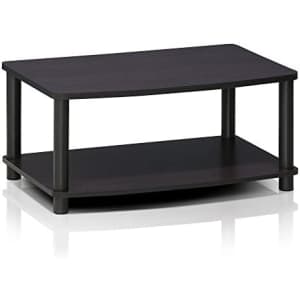Furinno Turn-N-Tube 2-Tier Elevated TV Stand for $23