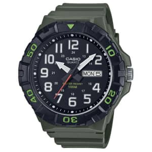 Casio Men's Over-Sized Dive Style Analog Sport Watch for $29