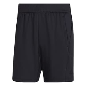 adidas Men's Yoga Shorts, Black, X-Large for $50