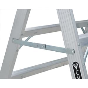 Louisville Ladder 4-Foot Aluminum Sawhorse, 300-Pound Capacity, L-2032-04 for $180 Louisville Ladder 4-Foot Aluminum Sawhorse, 300-Pound Capacity, L-2032-04 for $180