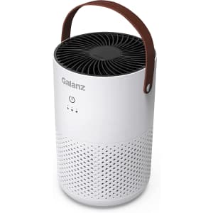 Galanz True HEPA Personal Air Purifier w/ Leather Handle for $50