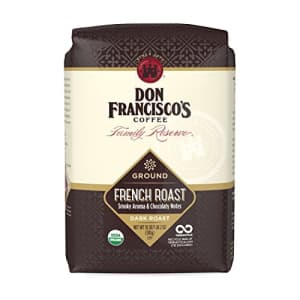 Don Francisco's French Roast Ground Coffee (18 oz Bag) for $15