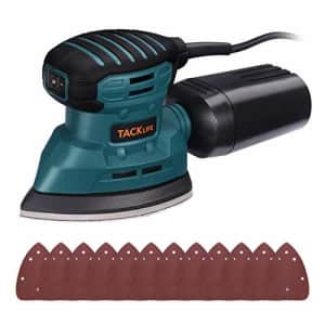 TACKLIFE Mouse Detail Sander 12,000 OPM, New Model Electric Sander with Dust Collection System, for $35