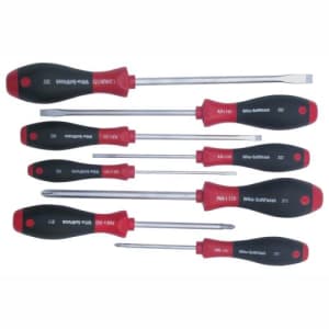 Wiha Tools Wiha 30298 8-Piece Slotted and Phillips Screwdriver Set with Soft Finish Handles for $83