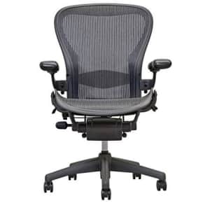 Herman Miller Aeron Size B Office Chair w/ Adjustable Lumbar Support for $525