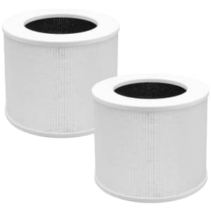 Replacement Filter for Levoit Core Mini Air Purifier 2-Pack for $4