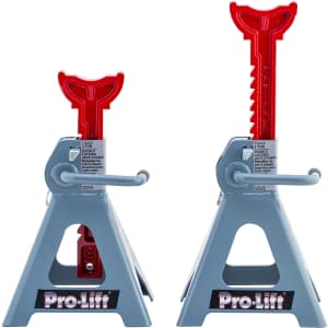 Pro-Lift 3-Ton Double Pin Jack Stand for $29