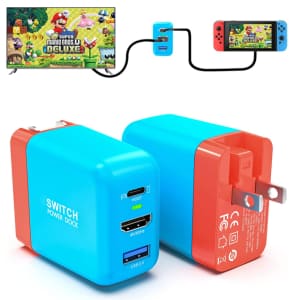 Mirabox Portable Switch Dock Charger for Nintendo Switch for $20