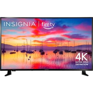 Insignia F30 Series 50" 4K LED Smart TV w/ Alexa Voice Remote for $200