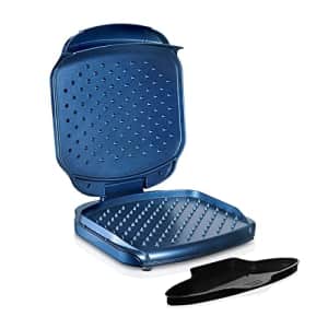 Proctor Silex Deluxe Hot Sandwich Maker, Nonstick Plates, Stainless Steel  (25415) for $37