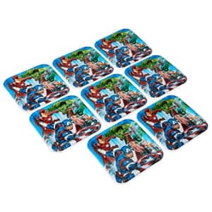American Greetings Avengers Epic Party Supplies, Disposable Paper Dinner Plates, 8-Count for $5