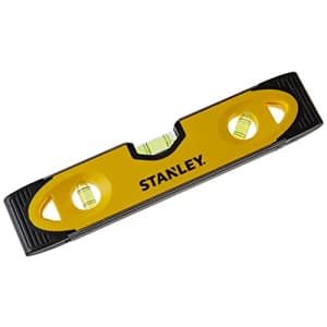 Stanley 0-43-511 Spirit level"Torpedo" of plastic/aluminum, Black for $12