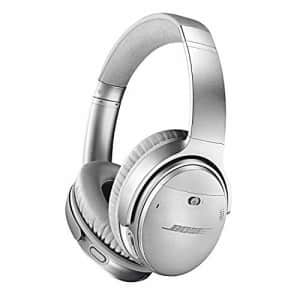 Bose QuietComfort 35 (Series II) Wireless Headphones, Noise Cancelling - Silver (Renewed) for $330