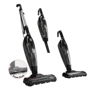 Ionvac Spree 3-in-1 Multi-Surface Lightweight Upright/Handheld Vacuum Cleaner for $33
