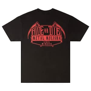 Metal Mulisha Men's Ride or Die T-Shirt, Black, 2X Large for $24