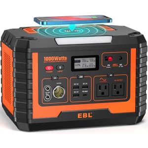 EBL Voyager 1000 Portable Power Station for $799