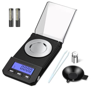 Weigh Gram Digital Miligram Scale for $5.94 w/ Prime