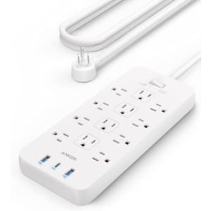 Anker 12-Outlet Power Strip Surge Protector for $27