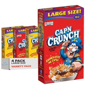 Cap'n Crunch 60th Birthday Deals at Amazon: 20% off + extra 5% off