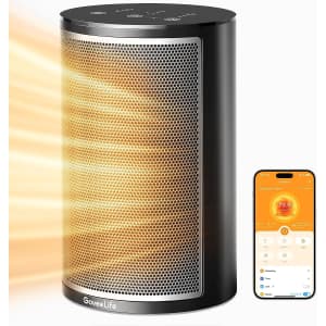 GoveeLife 1500W Smart Space Heater for $25