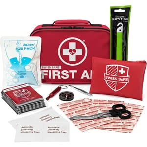 Swiss Safe 2-in-1 First Aid Kit w/ Bonus 32-Piece Mini Kit for $18 via Sub. & Save