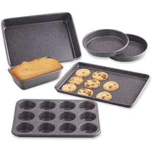 Cook N Home 6-Piece Heavy Gauge Nonstick Bakeware Set for $40