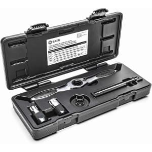 Sata 5-Pc. Ratcheting Tap and Die 3/8" Drive Tool Set for $34 Sata 5-Pc. Ratcheting Tap and Die 3/8" Drive Tool Set for $34