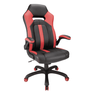 Realspace Gaming Bonded Leather High-Back Chair for $120 Realspace Gaming Bonded Leather High-Back Chair for $120