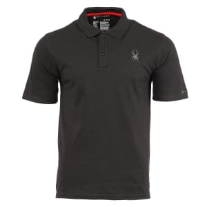 Spyder Men's 3-Button Polo (Sizes S and M only) for $14 Spyder Men's 3-Button Polo (Sizes S and M only) for $14