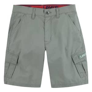 Levi's Boys' Cargo Shorts, Sea Spray for $17