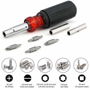 Meterk 11-in-1 Multitool Screwdriver for $8