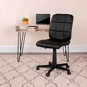 Flash Furniture Quilted Vinyl Swivel Task Chair for $95
