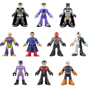 Fisher-Price DC Super Friends Villain Match-Up 10-Pack for $23