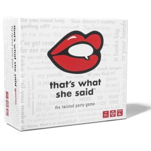 That's What She Said Party Game for $17 That's What She Said Party Game for $17