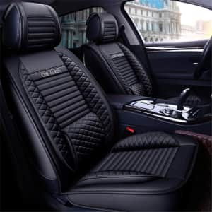 West Leathers Full Set Seat Covers for 5-Seat Vehicles for $136