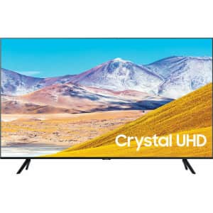 Samsung Crystal 43" 4K HDR LED UHD Smart TV for $298 Samsung Crystal 43" 4K HDR LED UHD Smart TV for $298