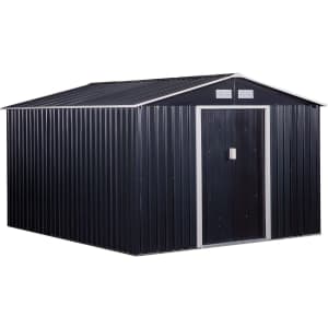 Outsunny 11x9-Foot Outdoor Storage Shed for $427