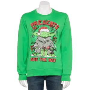 Licensed Character Men's Holiday Graphic Sweatshirt for $7