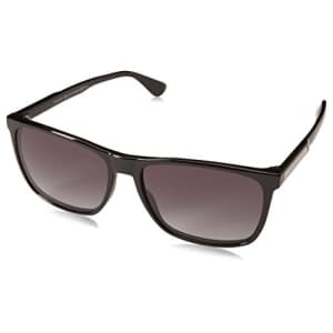 Tommy Hilfiger Men's TH1547/S Rectangular Sunglasses, Black, 57 mm for $55